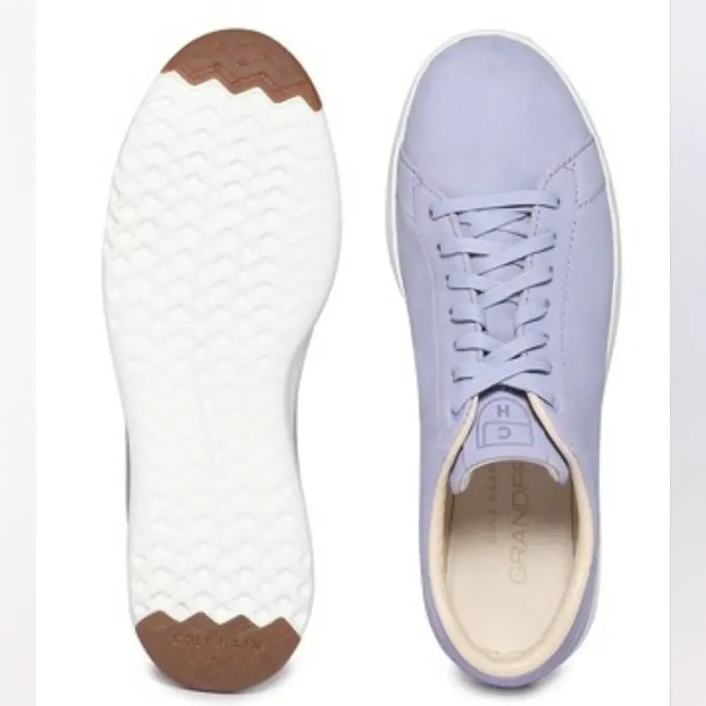 Cole Haan GrandPro Topspin Lavender Suede Leather Sneakers Low Top Shoes‎ 9.5
